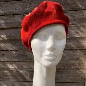 Nafi De Luca | Accessories | Nafi De Luca Wool Beret | Poshmark display picture 2
